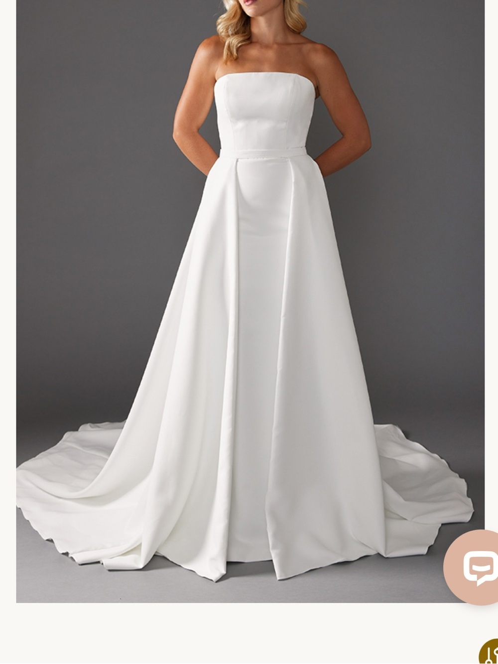 Rhodes Bridal Overskirt